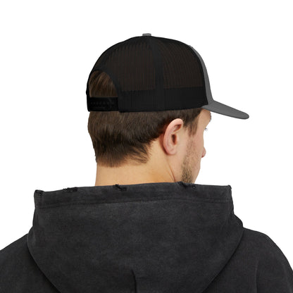 Trucker Cap — Forest Bigfoot Silhouette Snapback