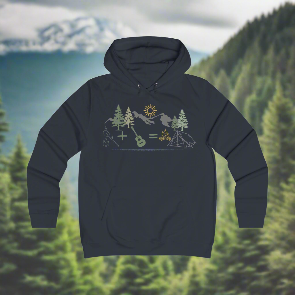 Camping Fun with S’mores and More - Women's Hoodie