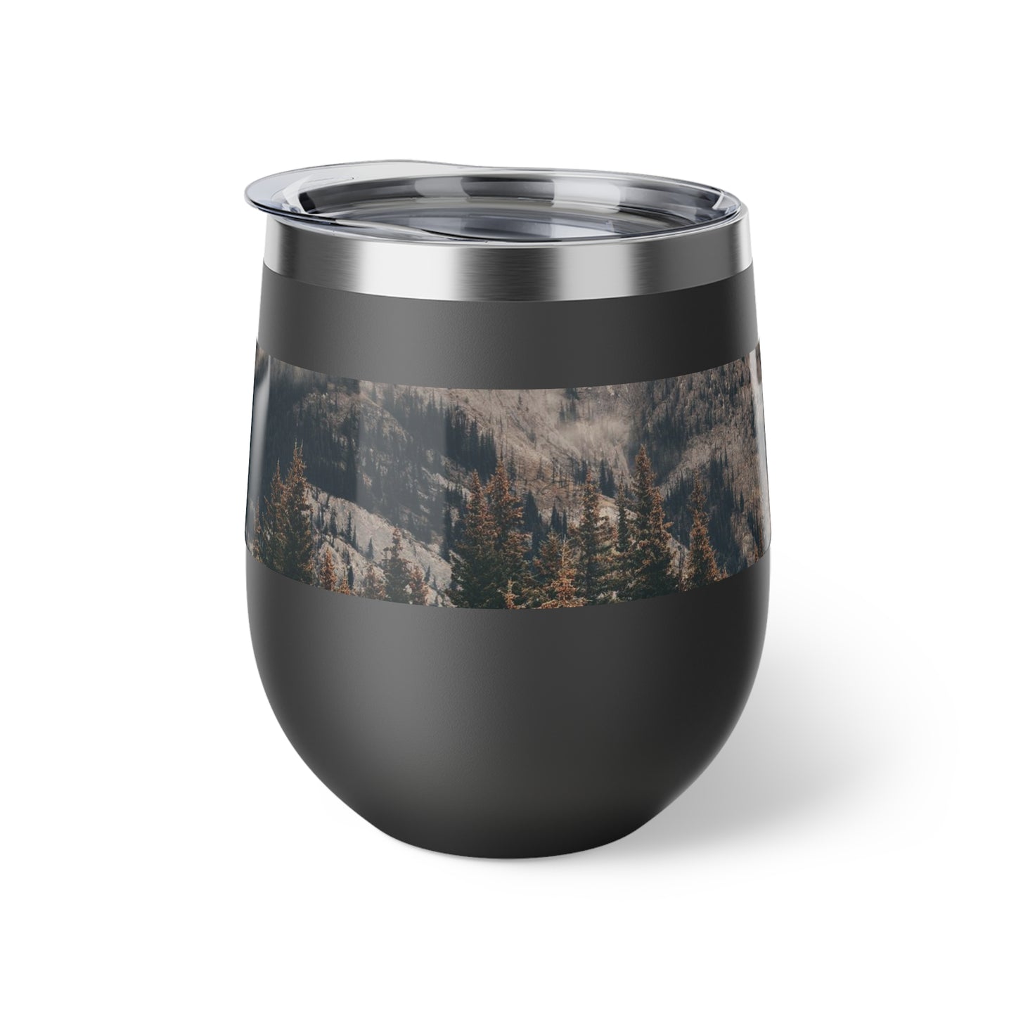 Foggy Mountain View Copper Vacuum Insulated Cup, 12oz