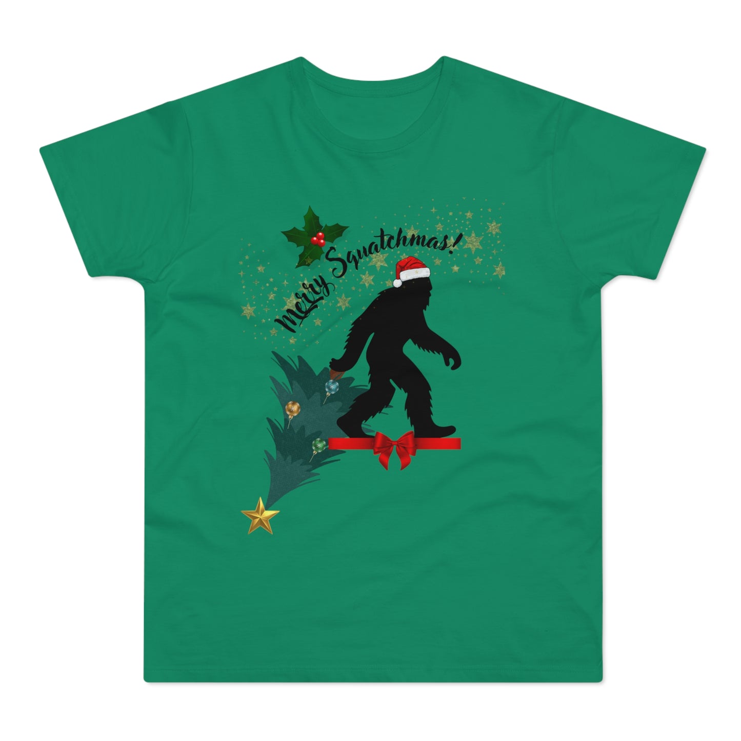 Merry Squatchmas T-shirt for Men