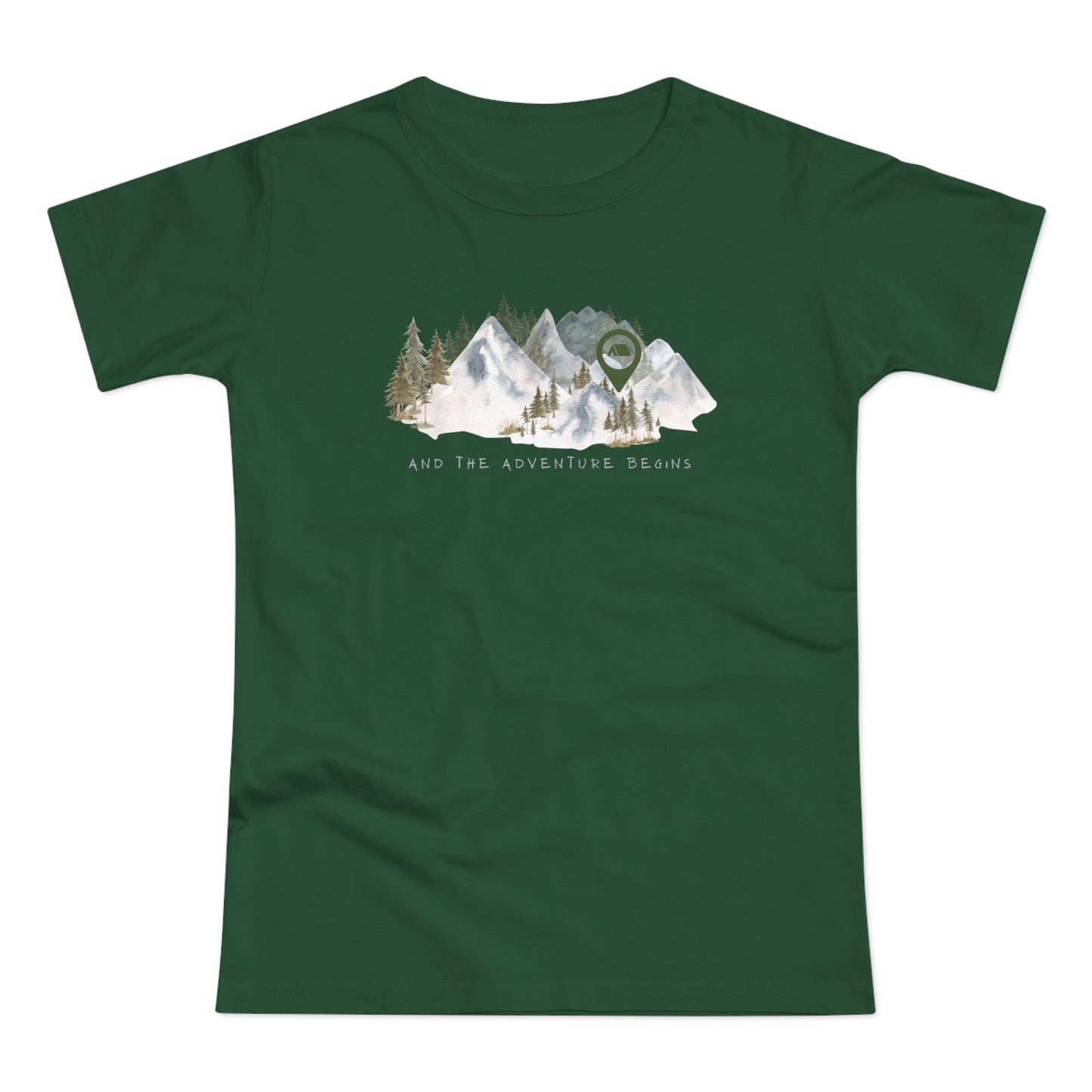 Adventure Begins - Women's T-shirt