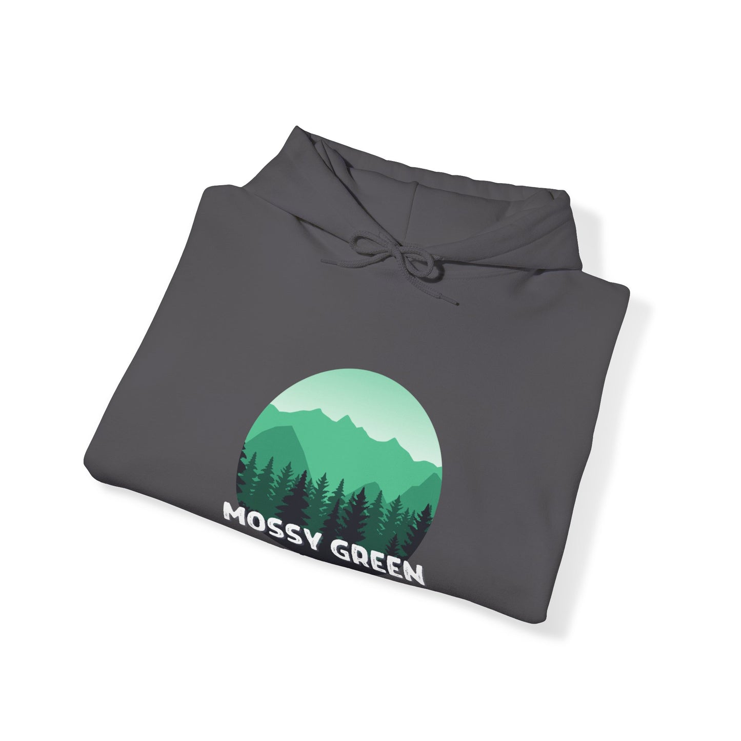 Mossy Green Trees Unisex Heavy Blend™ Hooded Sweatshirt