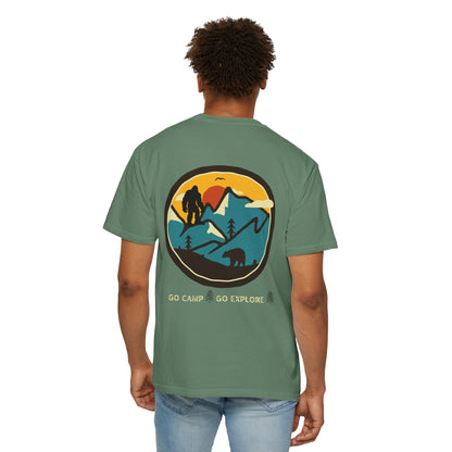 Bigfoot In the Mountains Unisex T-shirt