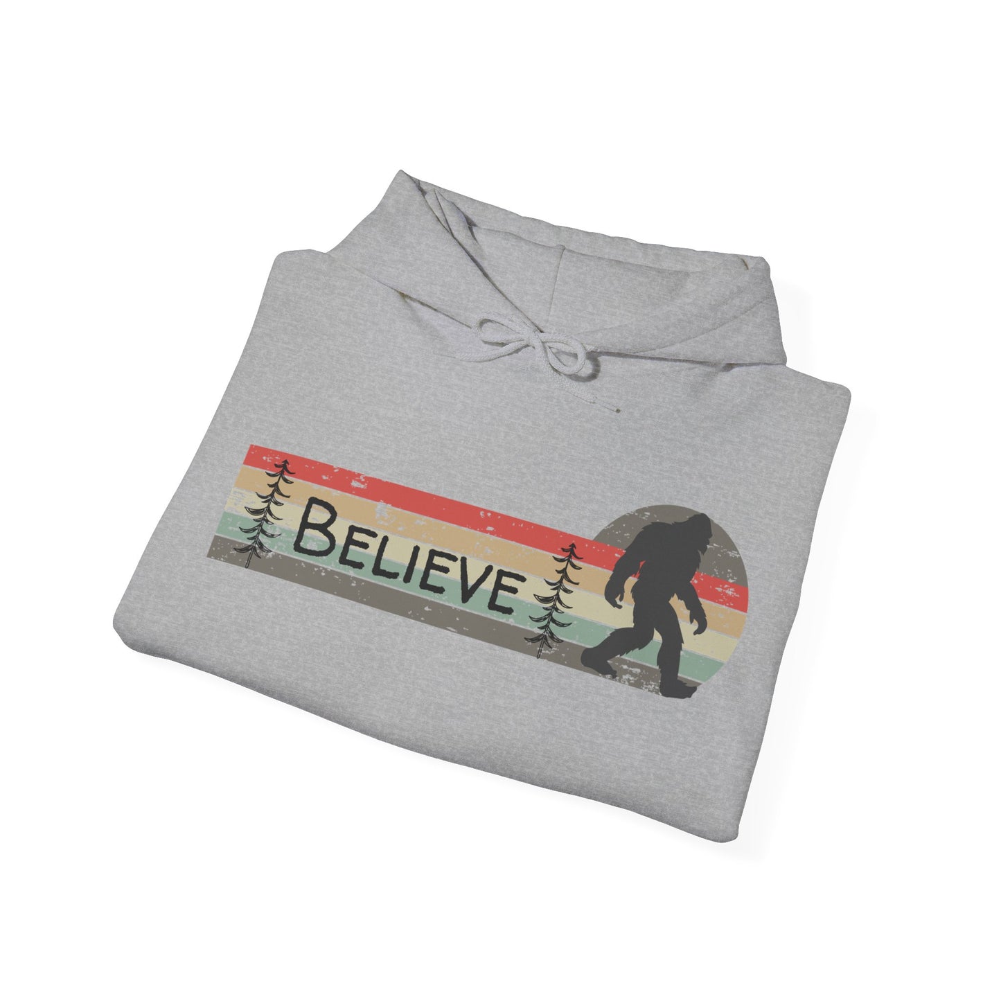 Bigfoot Believe Hooded Sweatshirt