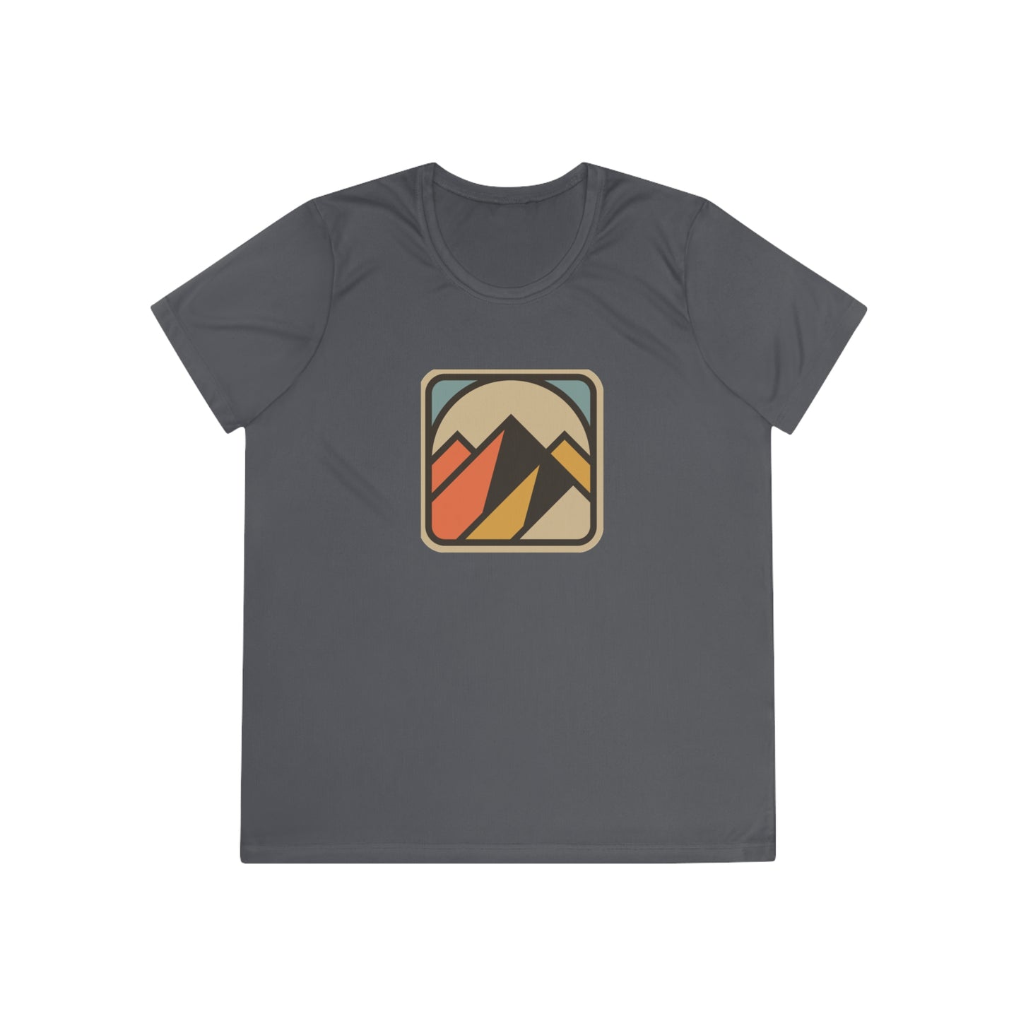 Retro Mountain Range Women’s Graphic T‑Shirt