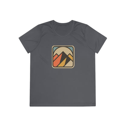 Retro Mountain Range Women’s Graphic T‑Shirt