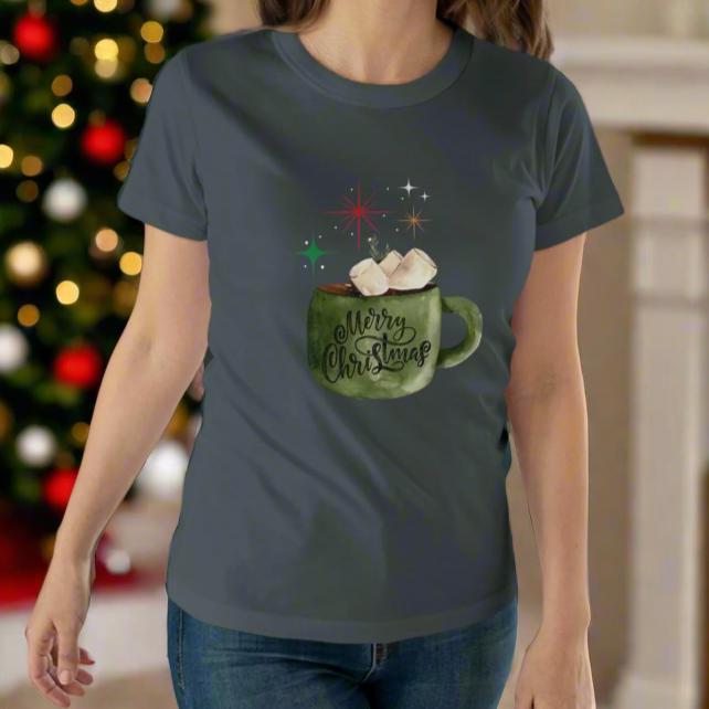 Christmas Marshmallow Mug Women's T-shirt