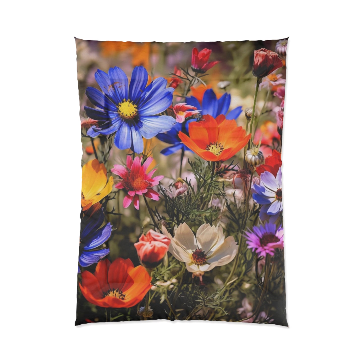 Rainbow Flower Comforter