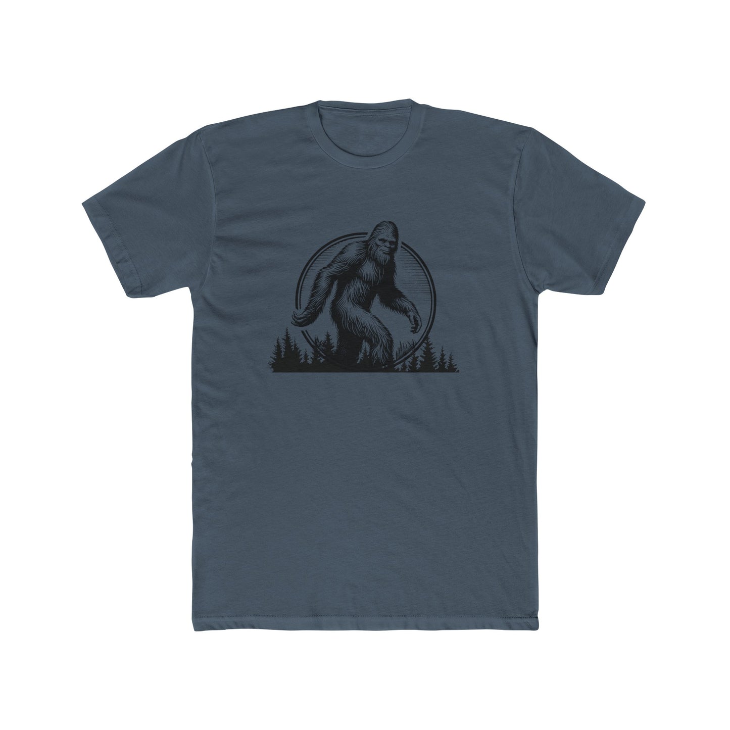 Bigfoot Rises Men's Cotton Crew Tee