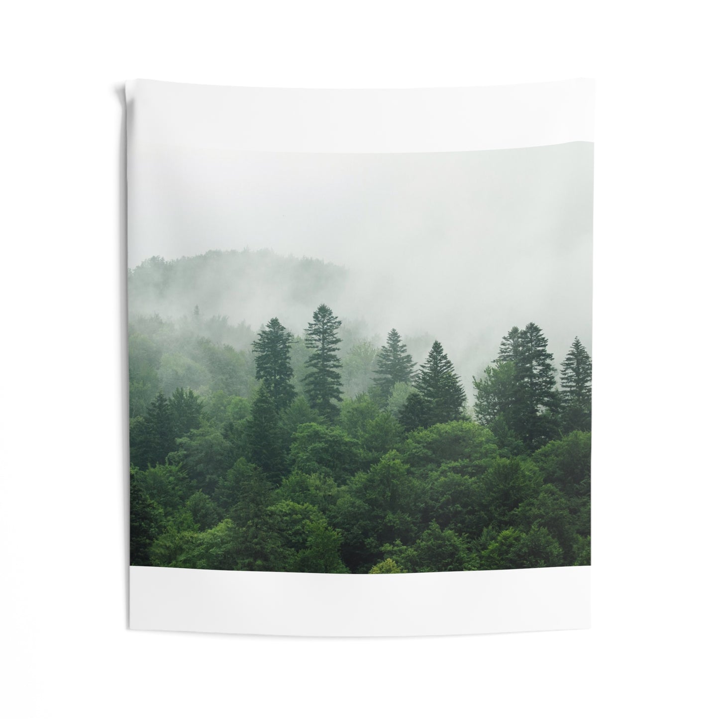 Foggy Mountain Indoor Wall Tapestries