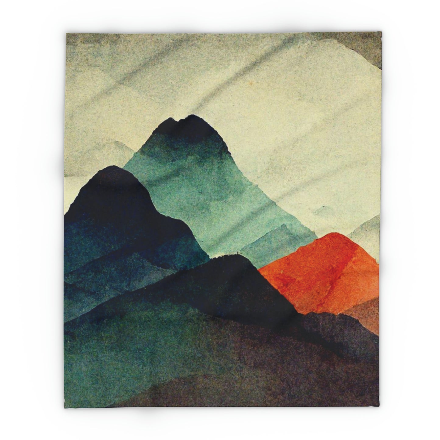 Mountain Horizon Arctic Fleece Blanket