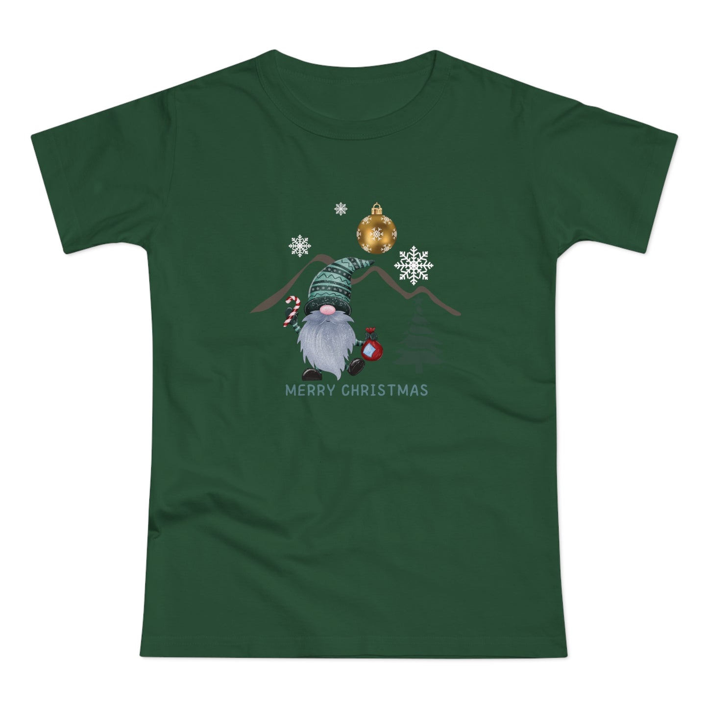 Merry Christmas Time Gnome Women's T-shirt