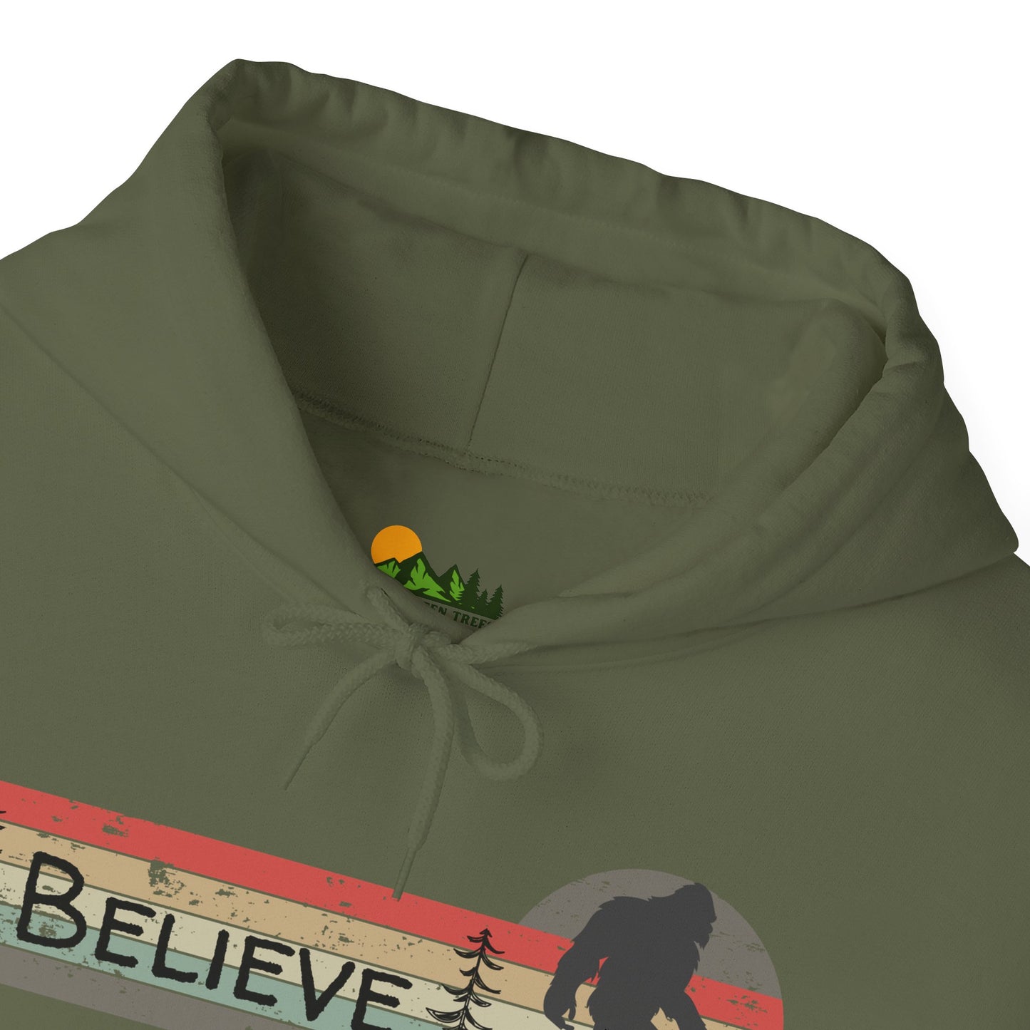 Bigfoot Believe Hooded Sweatshirt