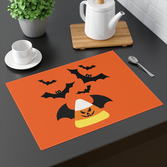 Candy Corn Bat Attack -  Placemat, 1pc