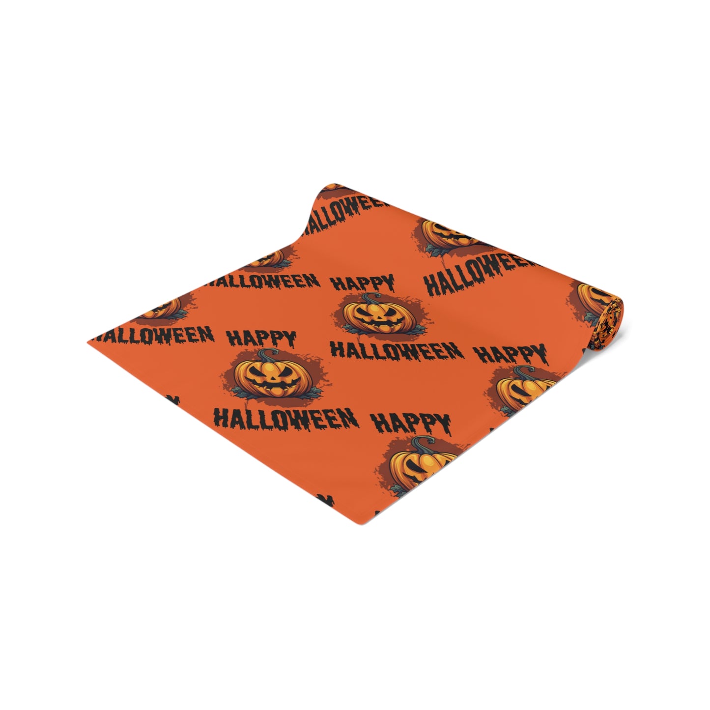 Happy “Spooky Pumpkin” Halloween - Table Runner