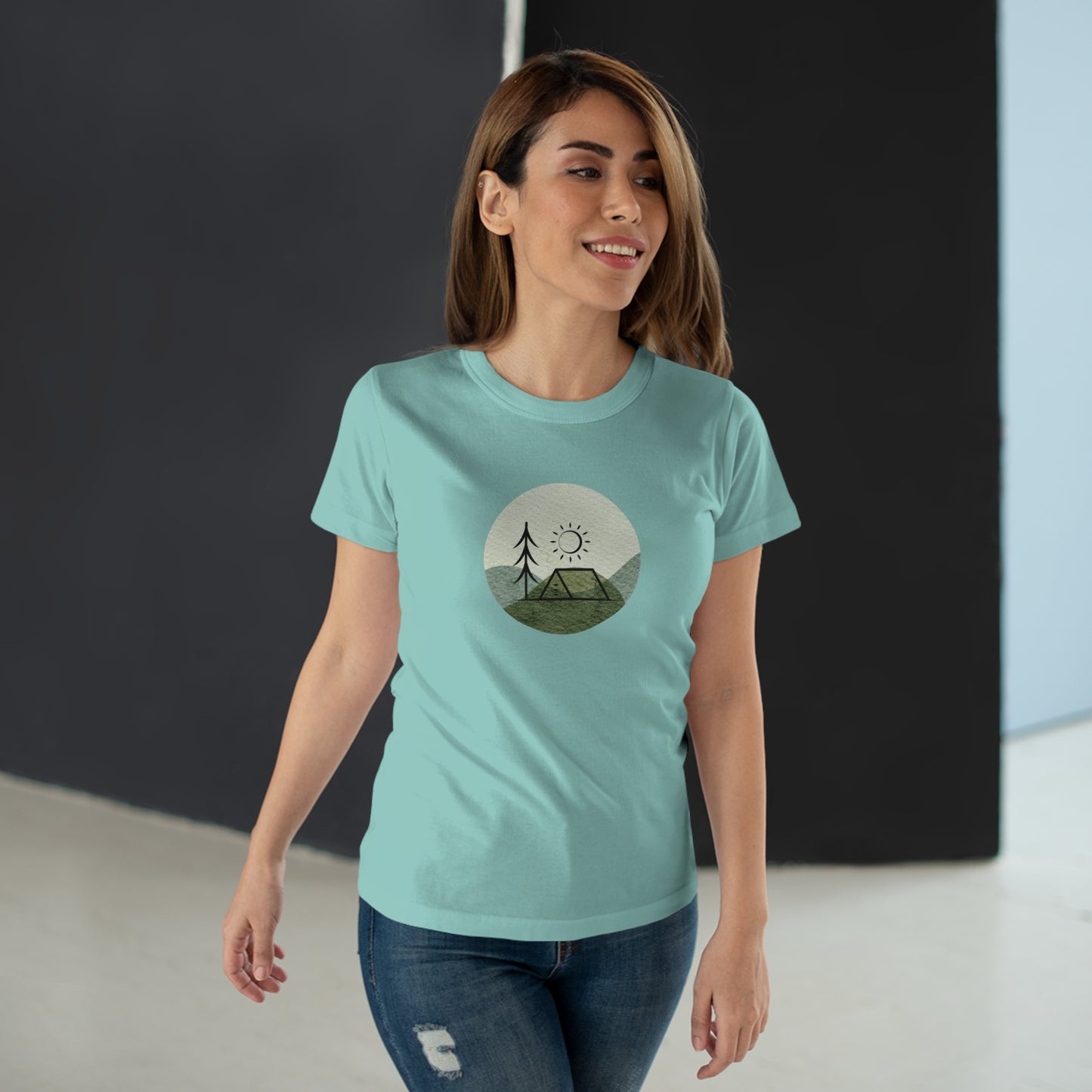 Camp with Me - Women’s Tee