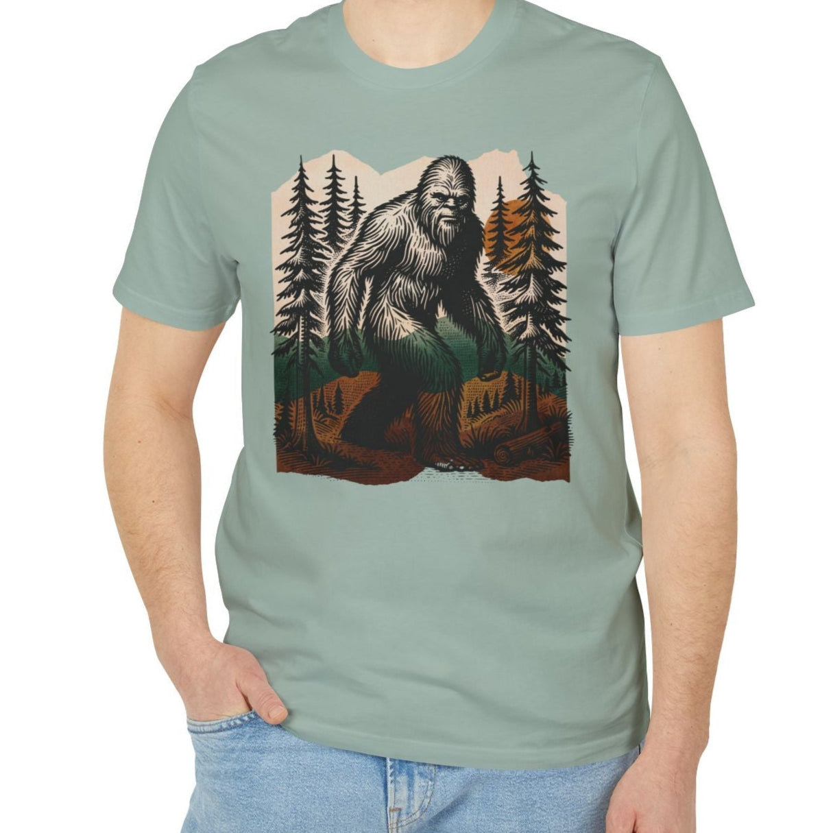 Bigfoot Hide and Seek T-shirt
