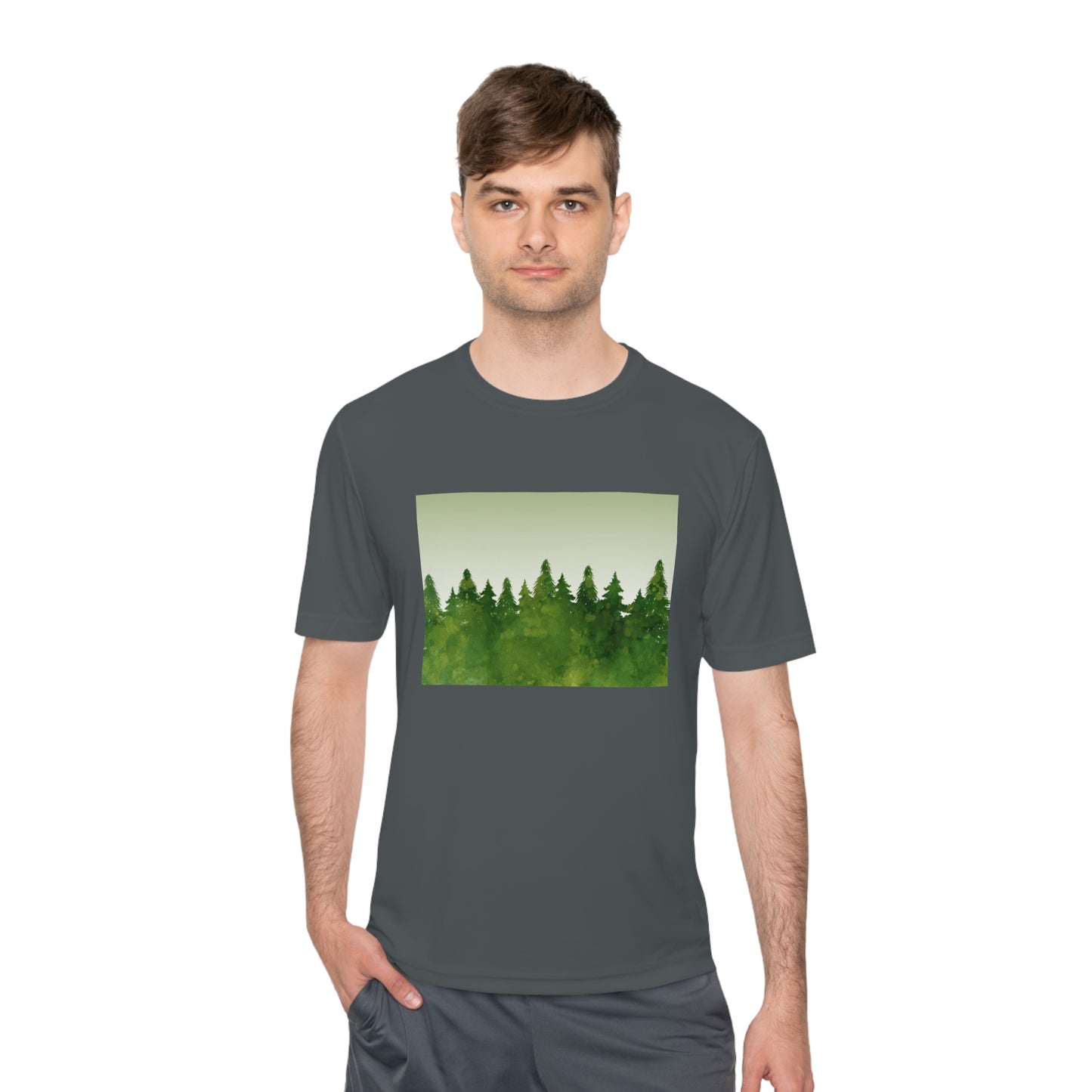 Green Mountain Unisex Moisture Wicking Tee