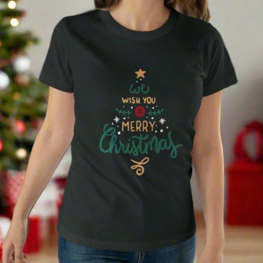 We Wish You A Merry Christmas - Women's T-shirt