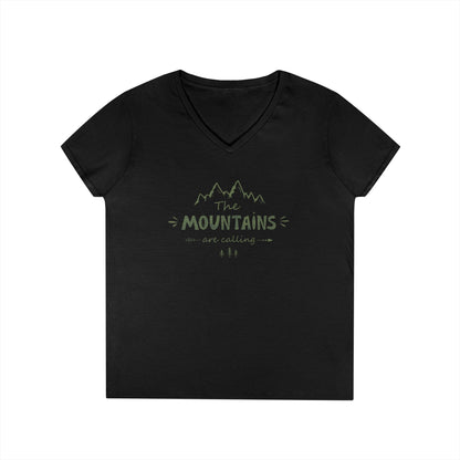 Mountains V-Neck T-Shirt