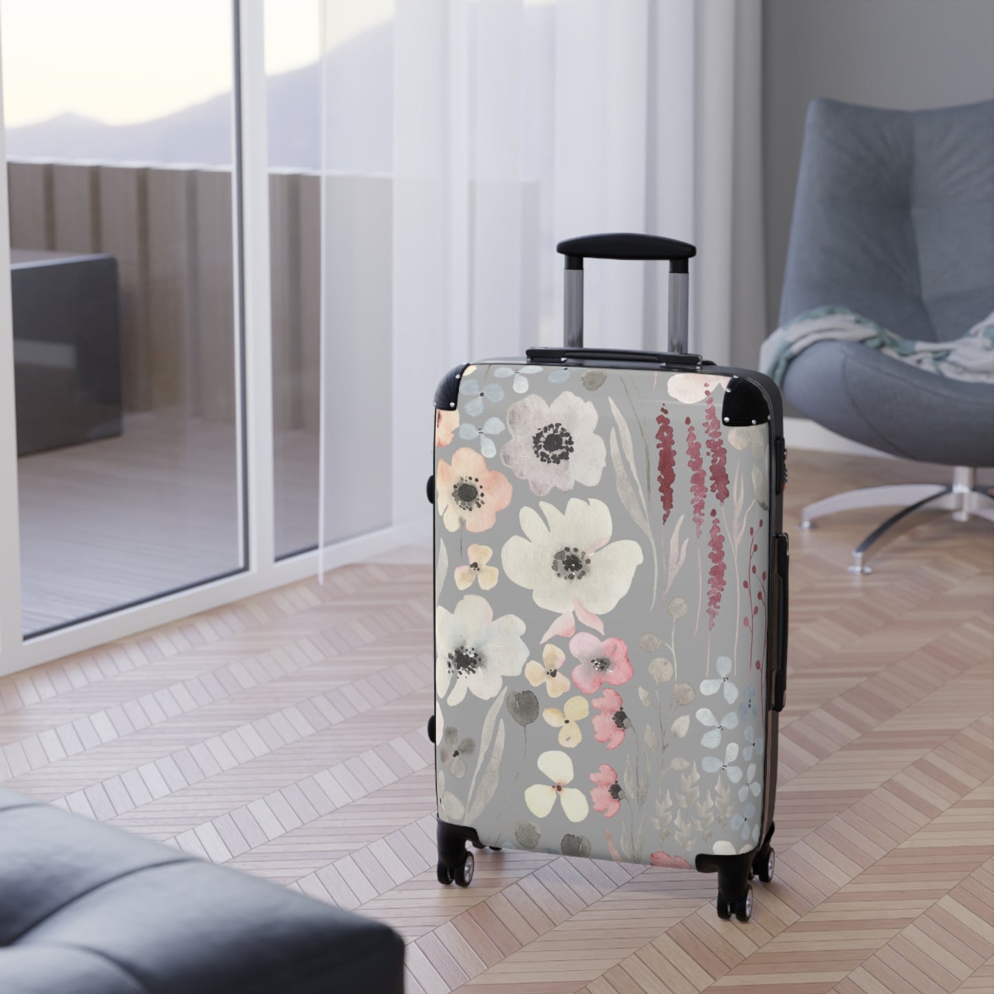 Floral Day Suitcase