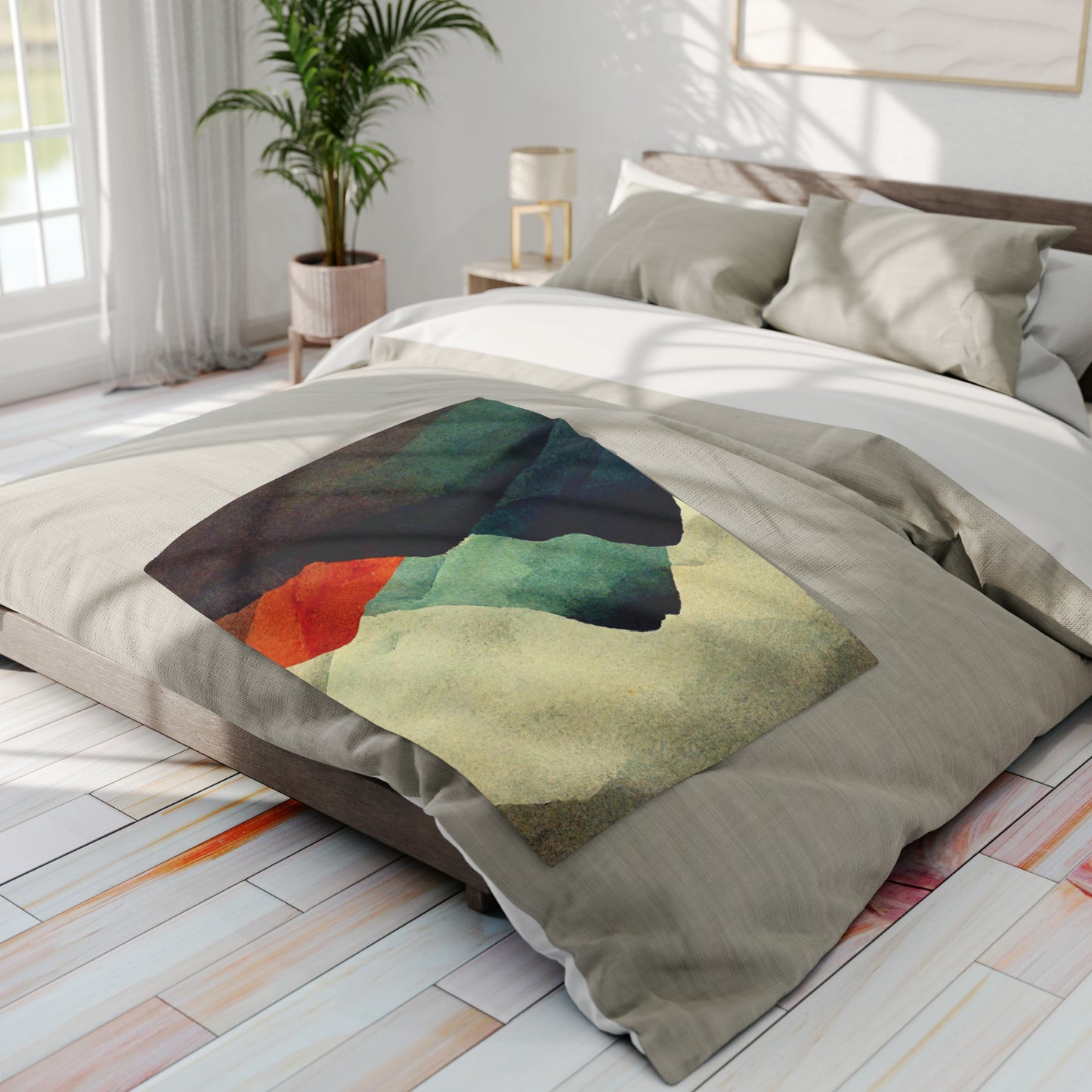 Mountain Horizon Arctic Fleece Blanket