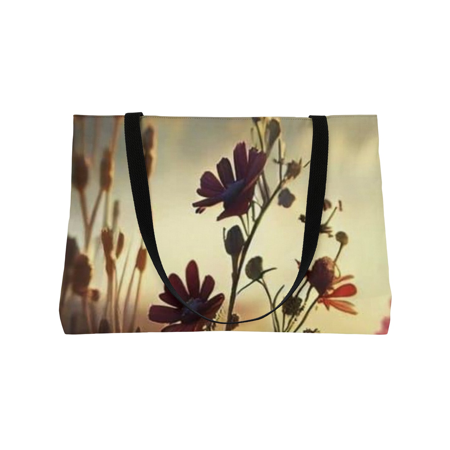 Morning Flowers Weekender Tote Bag