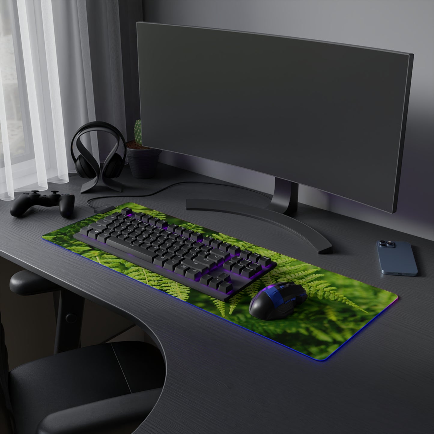 Fern LED Gaming Mouse Pad