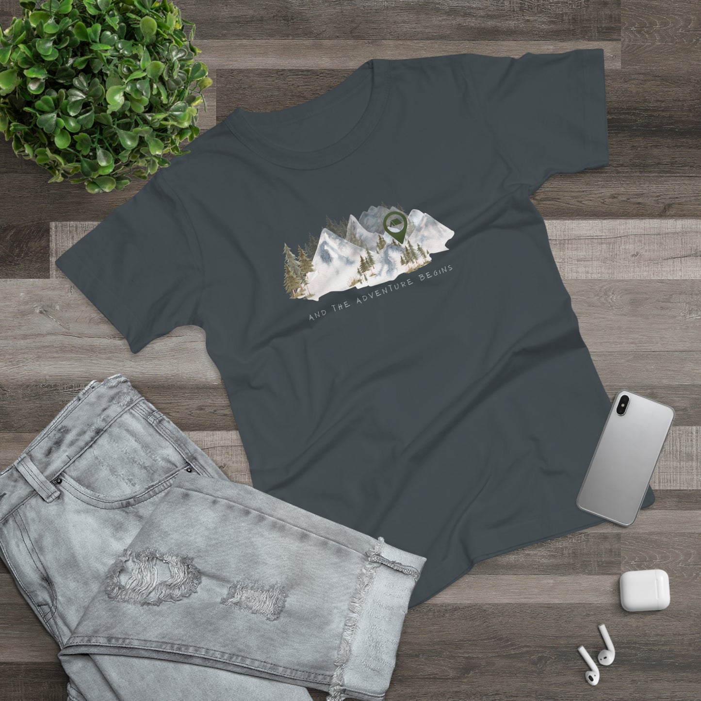 Adventure Begins - Women's T-shirt