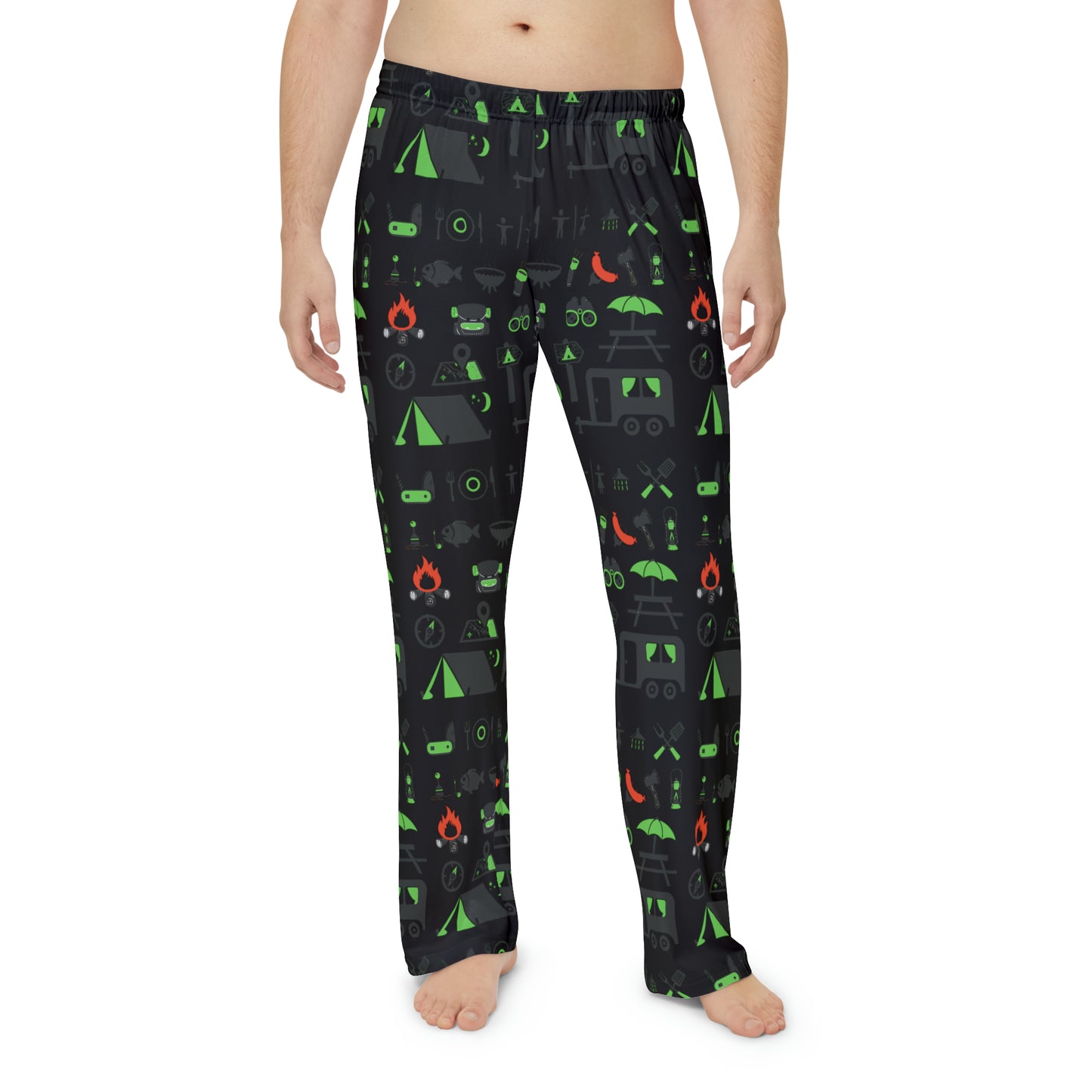 Mossy Green Men's Pajama Pants