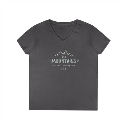 Mountains V-Neck T-Shirt