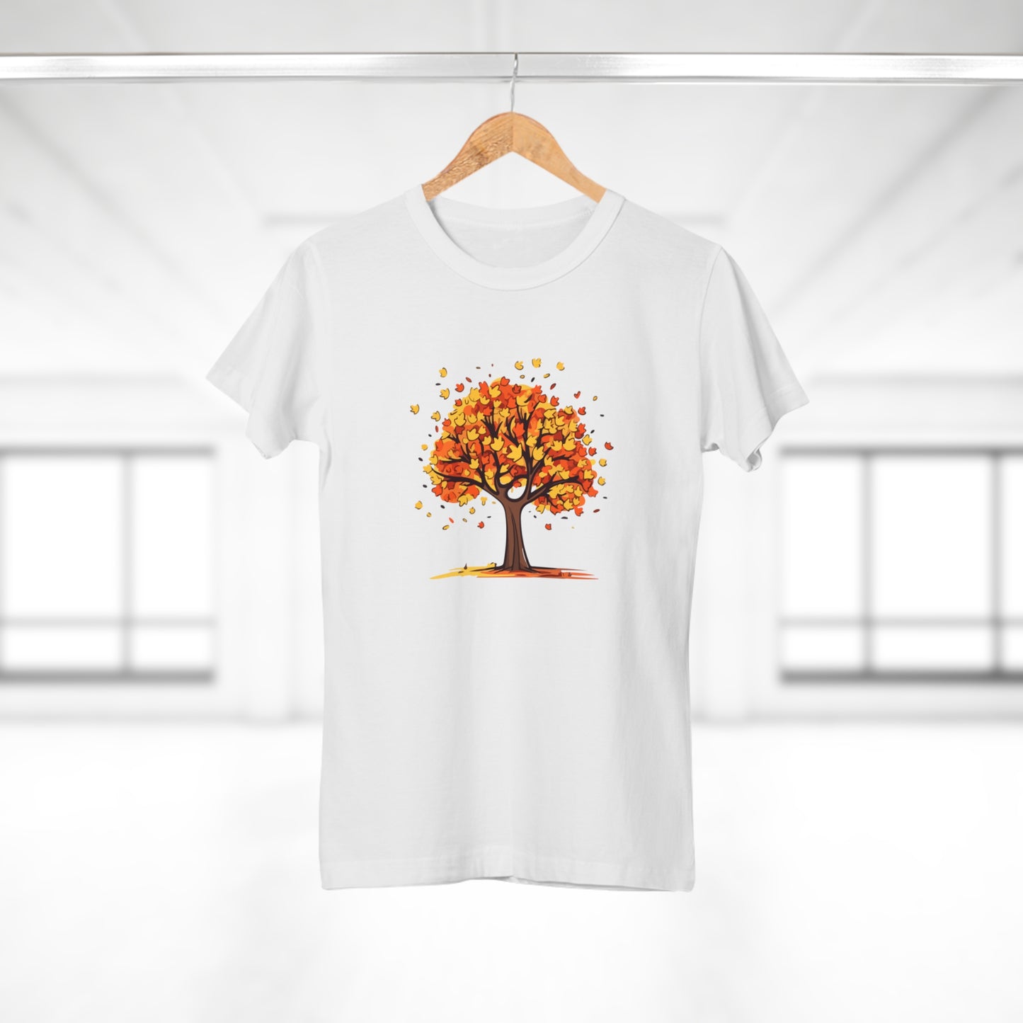 Leaves of the Fall - Women’s Maple Tee