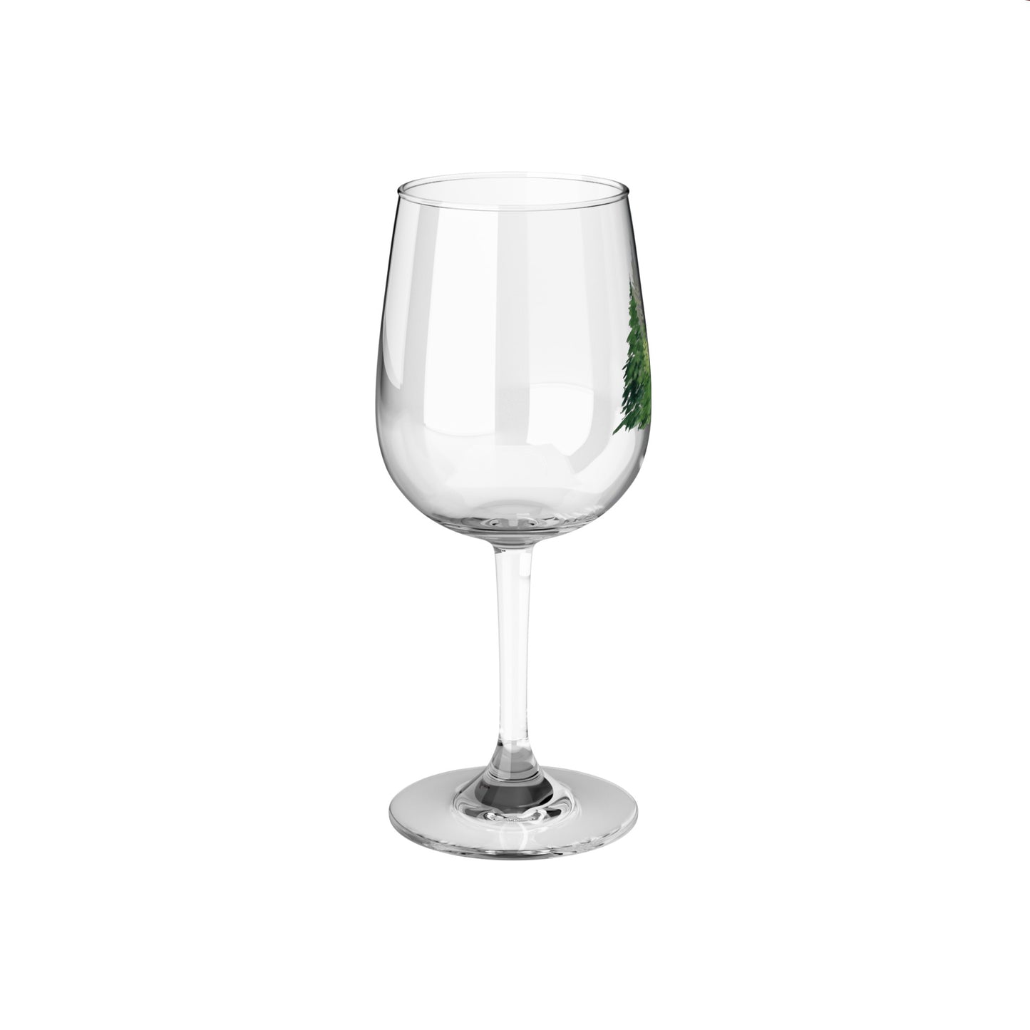 Mountain Pine Wine Glass, 12oz