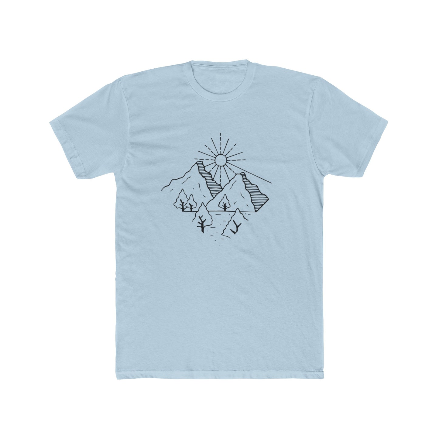 Mountain Line Men's Cotton Crew Tee