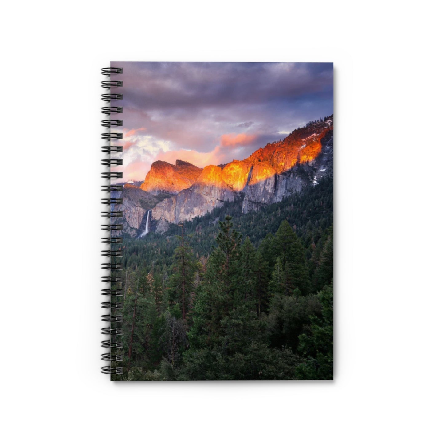 Mountain Horizon Spiral Notebook - Ruled Line