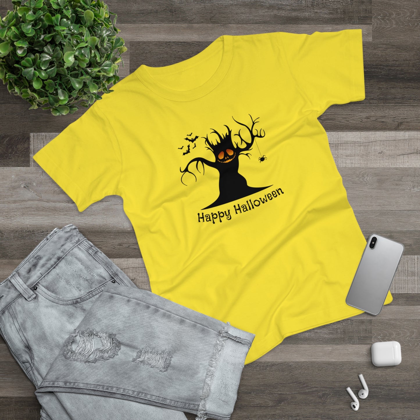 Happy Halloween Spooky Tree  - Women’s Tee