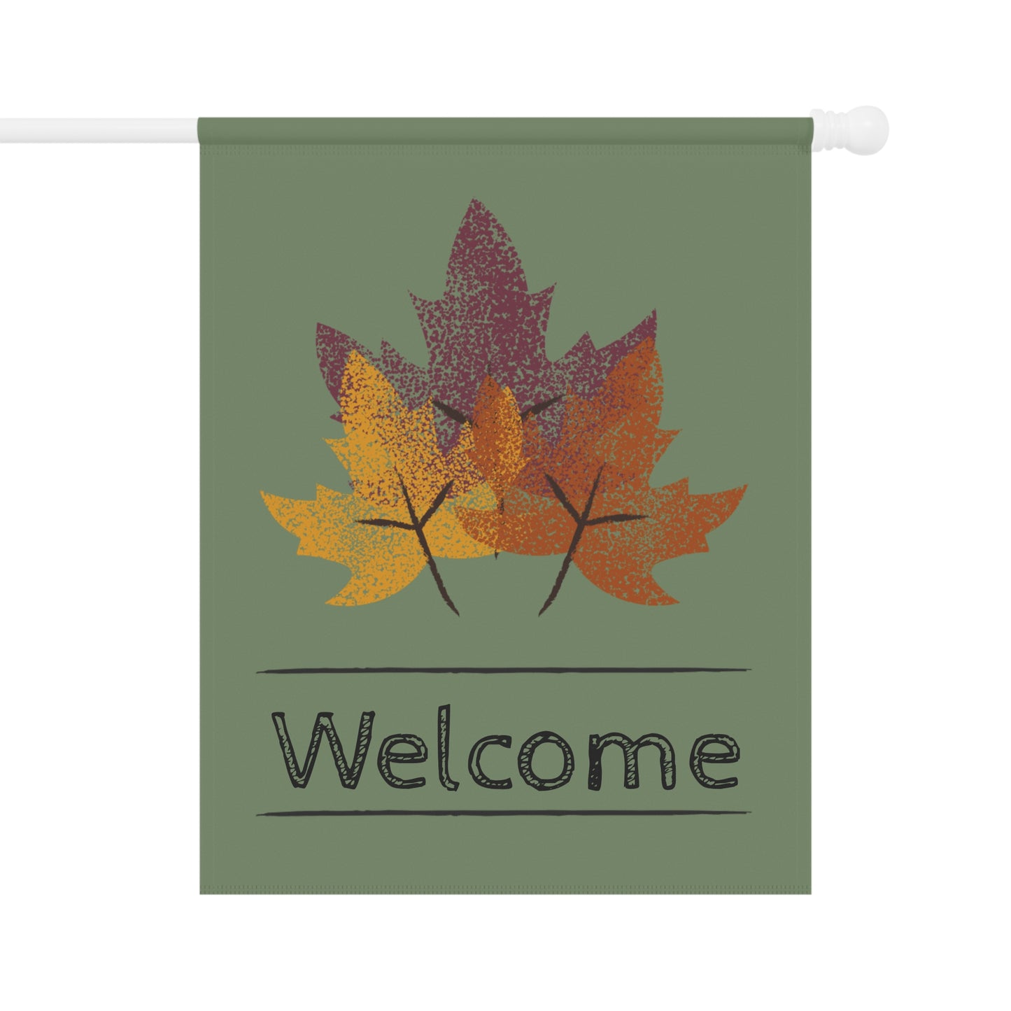 Welcome Fall - Garden & House Banner