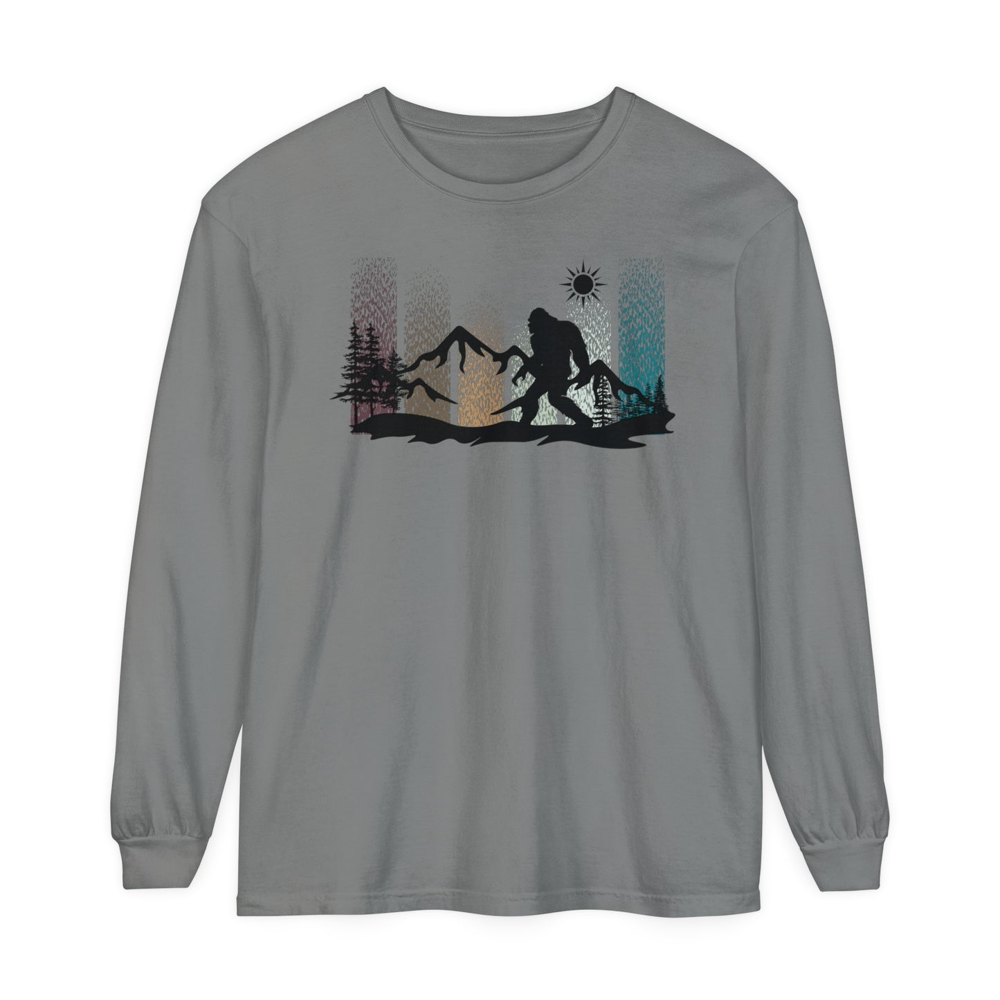 Bigfoot In the Woods - Long Sleeve Shirt