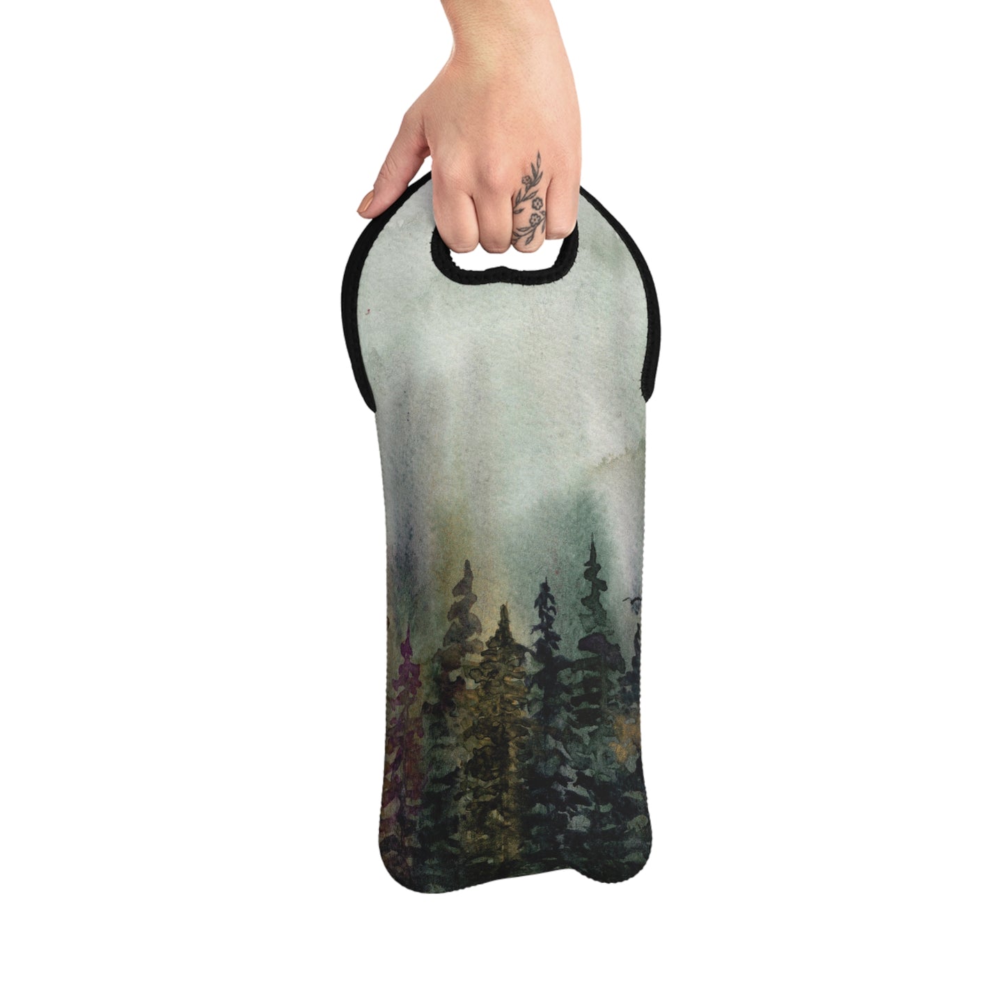 Forest - Wine Tote Bag