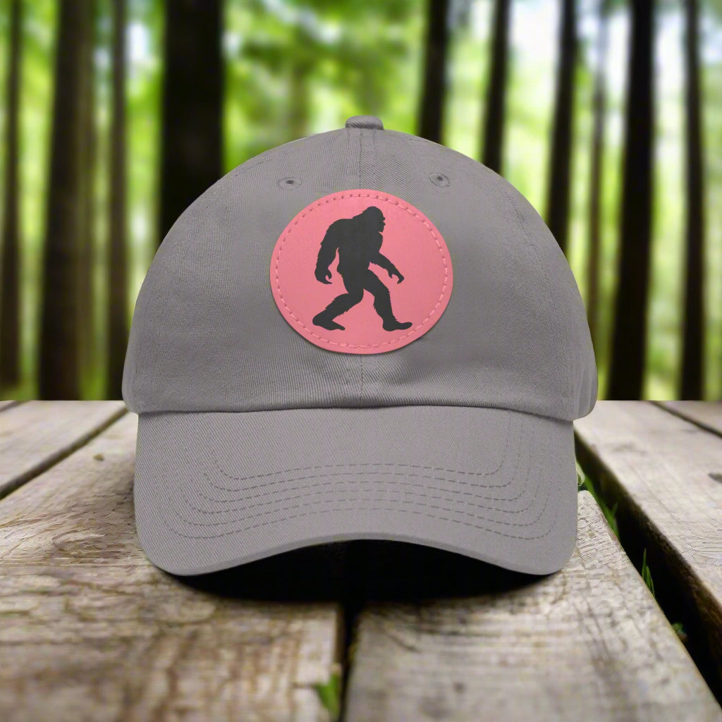 Bigfoot Hat with Leather Round Patch