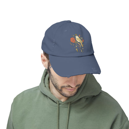 Hey Bird - Distressed Cap