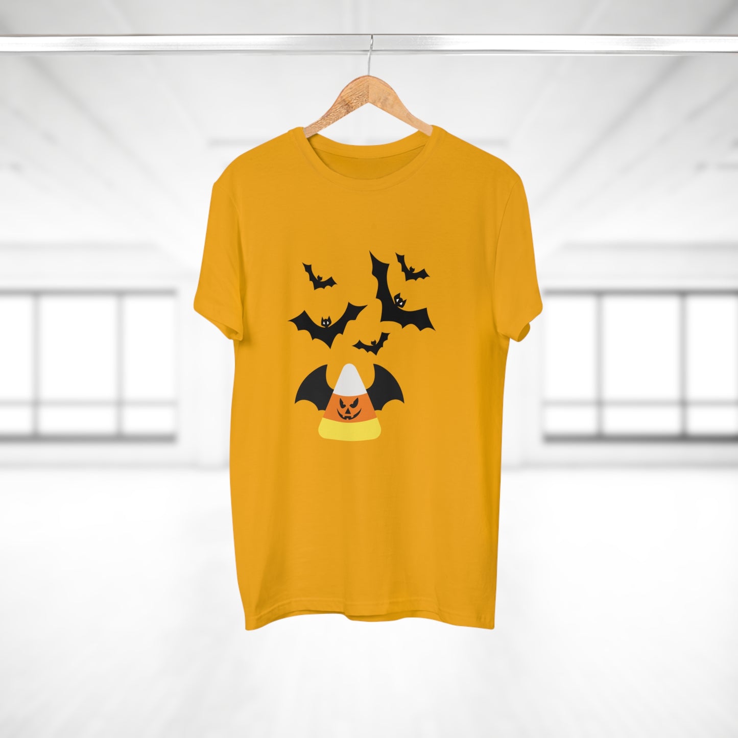 Candy Corn Bat Attack  - Men's T-shirt