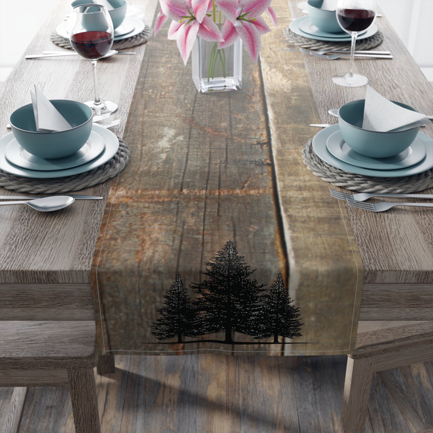 Barn Wood Table Runner