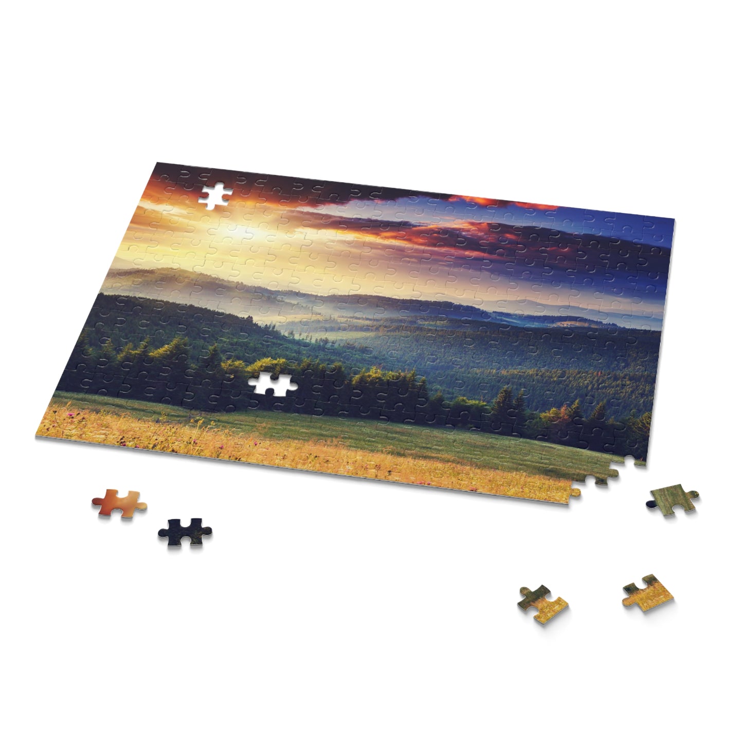 Sunset Puzzle (120, 252, 500-Piece)