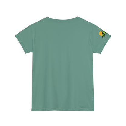 Women's Forest Sunrise Tee — Vintage Camping Graphic Shirt