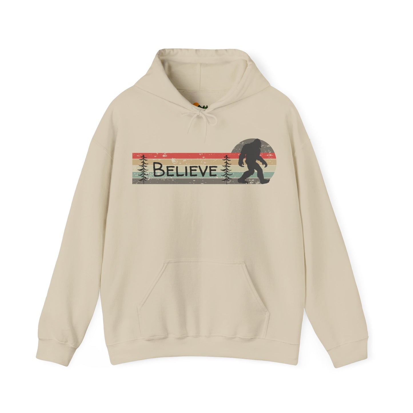 Bigfoot Believe Hooded Sweatshirt