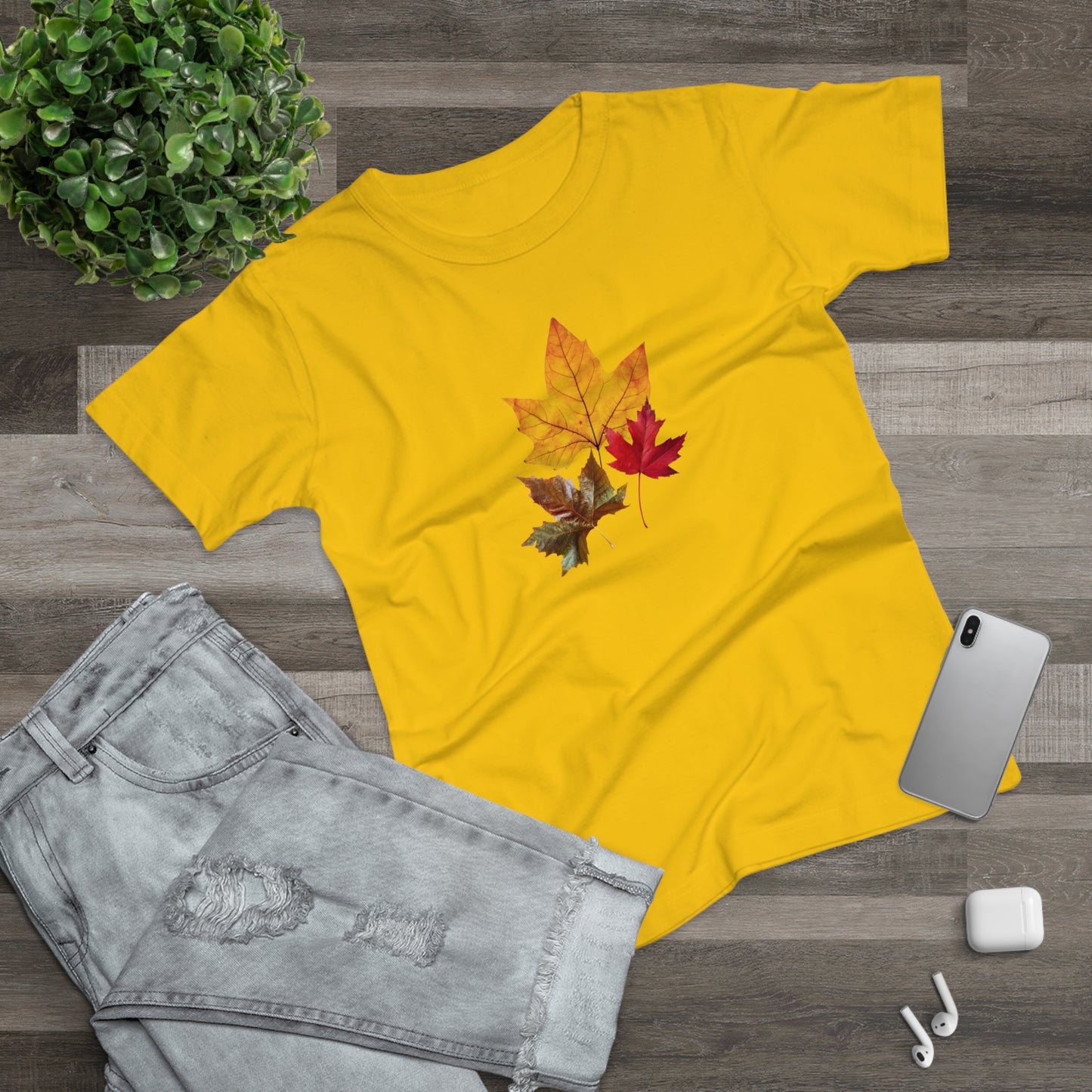 Maple Leaves - Women's T-shirt