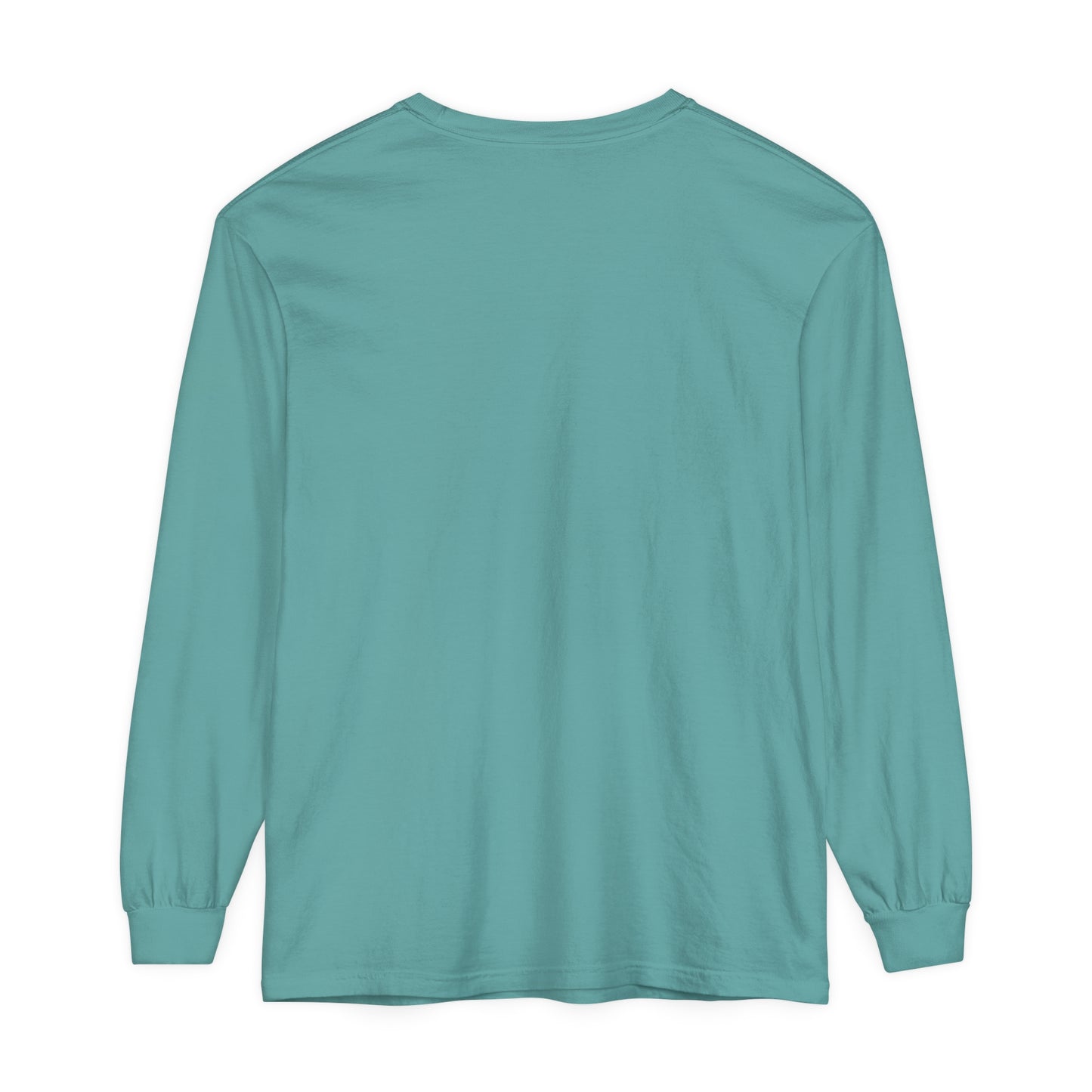 Mountain Green Pines - Unisex Garment-dyed Long Sleeve T-Shirt