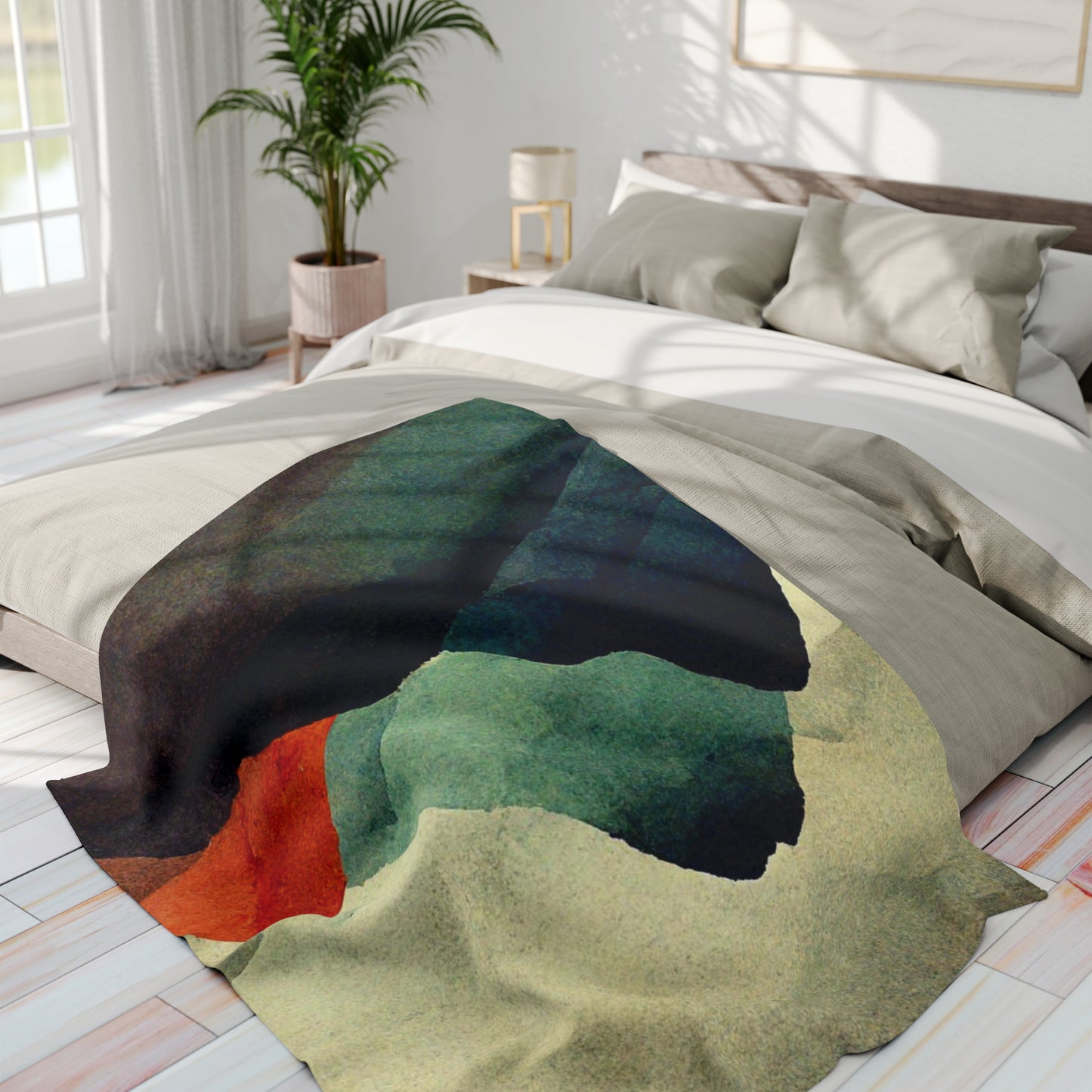 Mountain Horizon Arctic Fleece Blanket