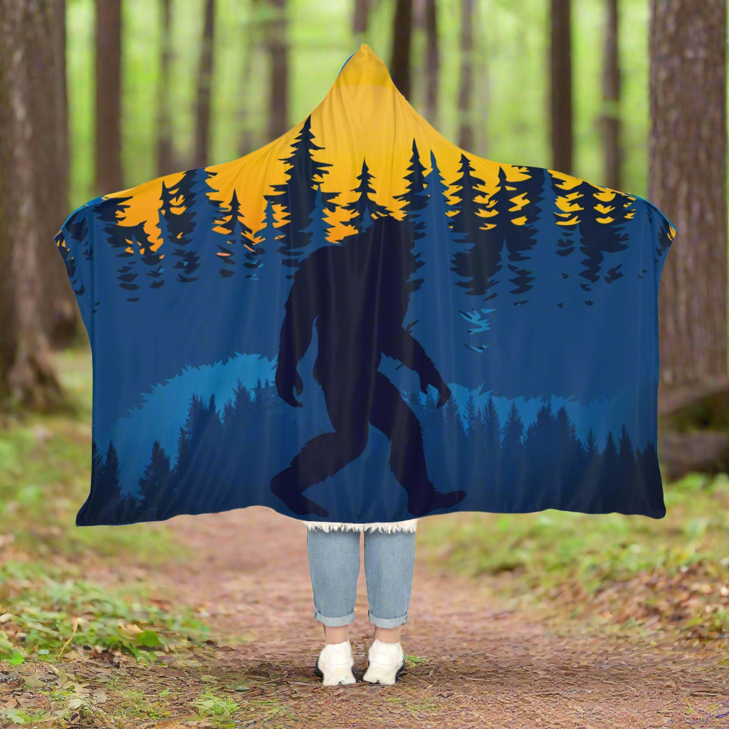 Bigfoot Blue Horizon Snuggle Blanket